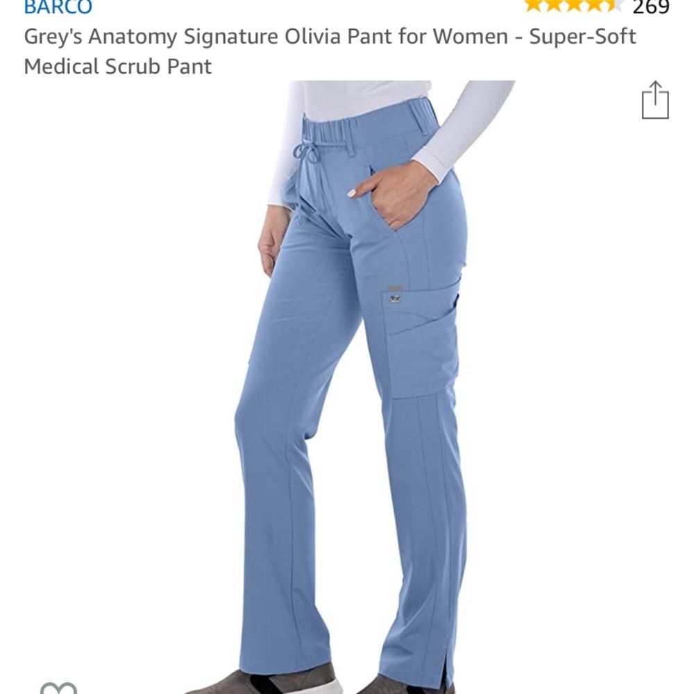 Greys anatomy scrub pants
